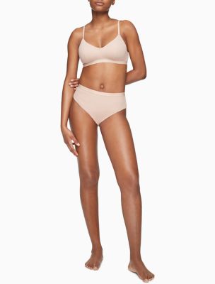 Calvin Klein Women`s Lightly Lined Ribbed Bralette, H_g(qp2296-020)/B,  Small : : Clothing, Shoes & Accessories