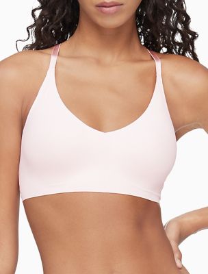 Calvin Klein Womens Invisibles Comfort Seamless Wirefree Lightly Lined  Triangle Bralette Bra : : Clothing, Shoes & Accessories