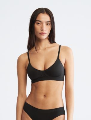 Calvin Klein Women's Bonded Flex Unlined Bralette, Umber, X-Small :  : Clothing, Shoes & Accessories