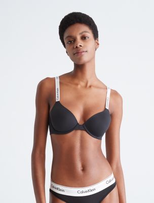 Buy Calvin Klein Women's CK One Cotton Lightly Lined Demi Bra