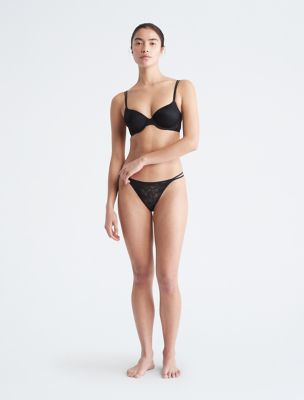 Calvin Klein Sheer Marquisette Demi T-Shirt Bra, Cedar at John