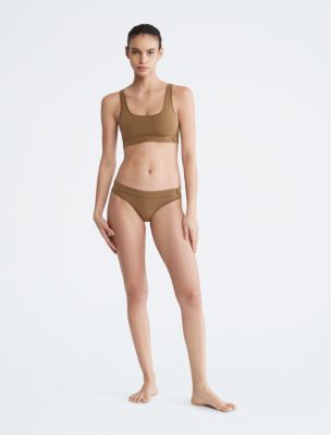 Calvin Klein Athletic Unlined Bralette + Tanga