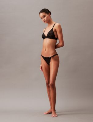 Calvin Klein Women's Sheer Marquisette High-leg Tanga Underwear Qf6730 In  Cerise Lipstick
