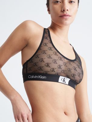 Calvin Klein, Intimates & Sleepwear, Calvin Klein Pom Lace Unlined  Triangle Bralette