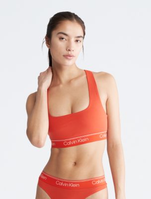 Calvin Klein Athletic Unlined Bralette, Hazard