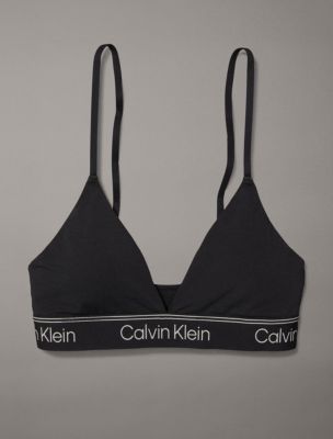 Calvin Klein Women's Seamless Logo Longline Multiway Bralette, Amplified  Blue, X-Small at  Women's Clothing store
