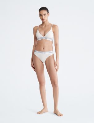 Calvin Klein 1996 Lightly Lined Bralette + Thong