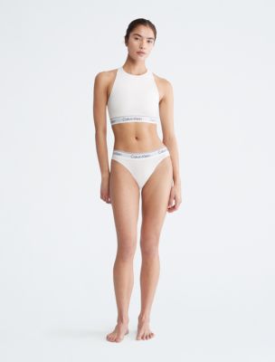 Calvin Klein Bra Set (unlined Bralette & Thon - bralette 