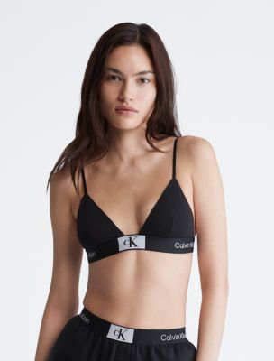 Calvin Klein 1996 Unlined Triangle Bralette | Calvin Klein