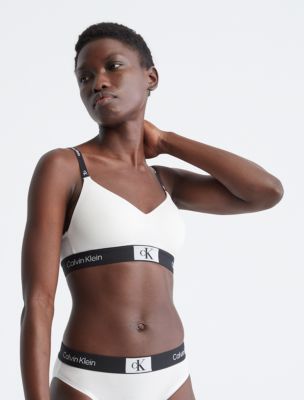 Calvin Klein White Bra And Underwear Set 2024