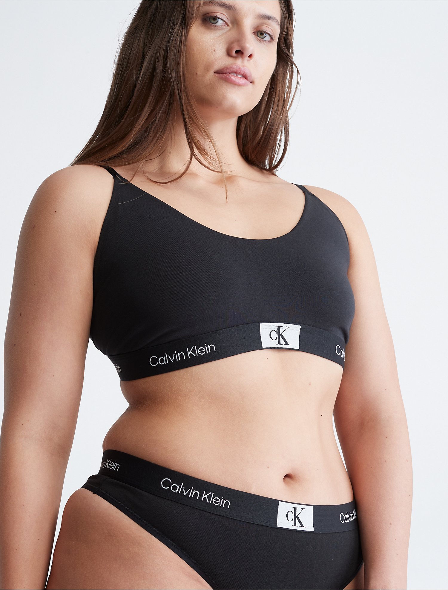 Overweldigend hoofd Veronderstelling Calvin Klein 1996 Plus Size Unlined Bralette | Calvin Klein