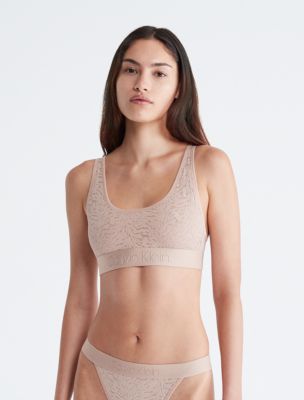 Buy Calvin Klein Underwear UNLINED BRALETTE - CEDAR