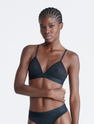 Calvin Klein Unlined Stretch-Jersey Bralette