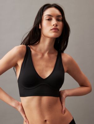 Bonded Flex Seamless Lightly Lined Bralette, Black