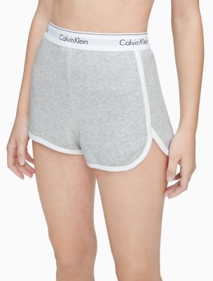 Calvin Klein Modern Cotton Sleep Short Snow Heather QS6871 050