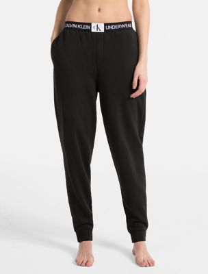 calvin klein monogram lounge jogger pants qs6031