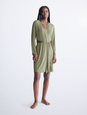 Modal Satin Sleep Robe Calvin Klein USA