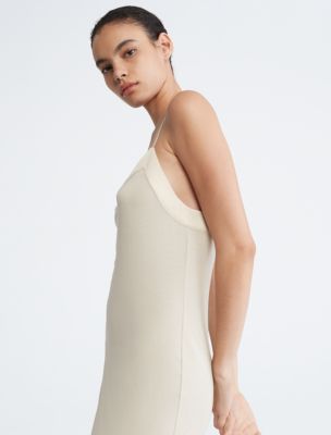 Calvin Klein Womens Modal Satin Lounge and Sleep Camisole Shirt :  : Clothing, Shoes & Accessories