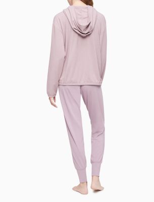 Revive Celliant® Long Sleeve Sleep Hoodie, Orchid Blush