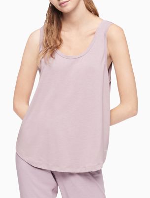 Women's Cozy Rib Scoopneck Sleep Tank, Women's Intimates & Sleepwear