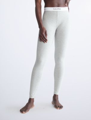 Calvin Klein Women's Pure Ribbed Lounge Legging, Honey Almond, X-Large at   Women's Clothing store