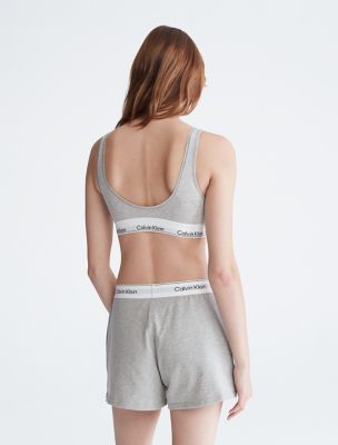 Calvin Klein Underwear Modern Cotton Lounge (Refresh) Sleep Shorts (Grey  Heather) Women's Pajama - ShopStyle Bottoms