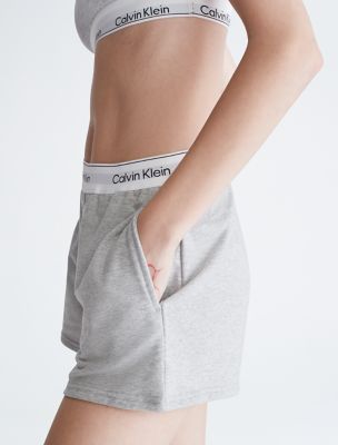 Calvin Klein Wovens Cotton Sleep Shorts - Belle Lingerie