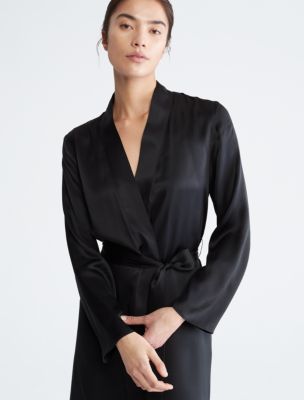 CK Black Elevated Lounge Robe