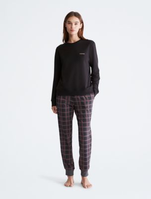 Modern Cotton Holiday Lounge Sweatshirt + Joggers