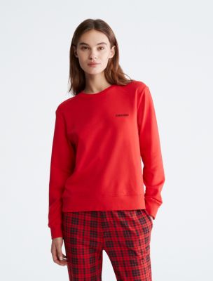 Modern Cotton Holiday Lounge Sweatshirt | Calvin Klein