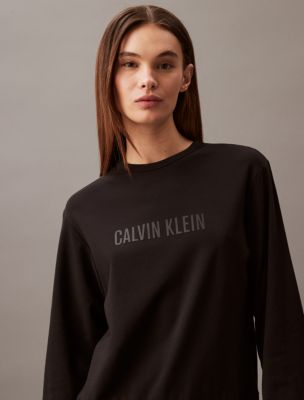 Calvin Klein Women's soft, Black, Large