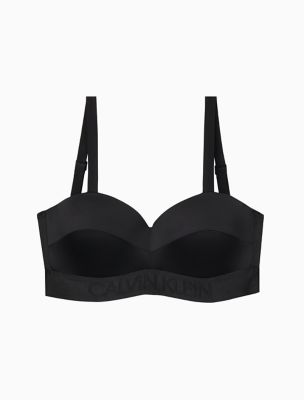 calvin klein black bikini top