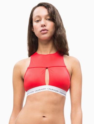 calvin klein logo bralette