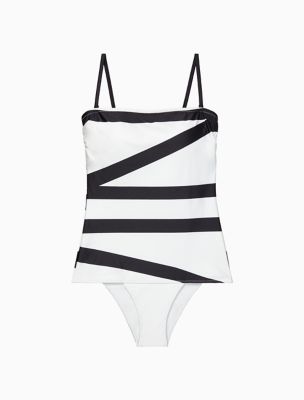 calvin klein bandeau swimsuit