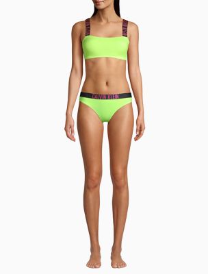 calvin klein intense power bandeau bikini top