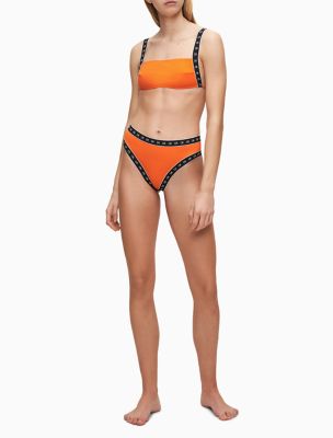 calvin klein brazilian logo bikini bottom