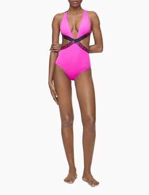 calvin klein swimwear pink