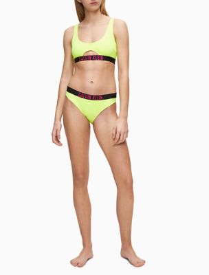 calvin klein swimwear yellow