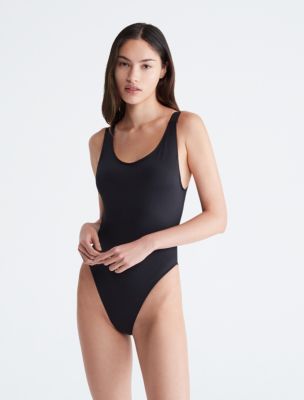 Calvin Klein Girls' UPF 50+ Sun Protection Two-Piece Swimsuit Set M(8/10)  NWT