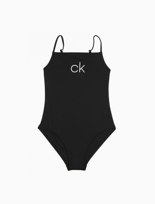 calvin klein logo swimsuit