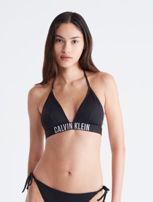 Calvin klein intense power triangle bikini top on sale