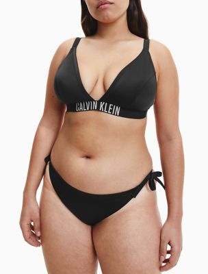 Plus Size Core Tonal Scoopneck One Piece Swimsuit, Calvin Klein