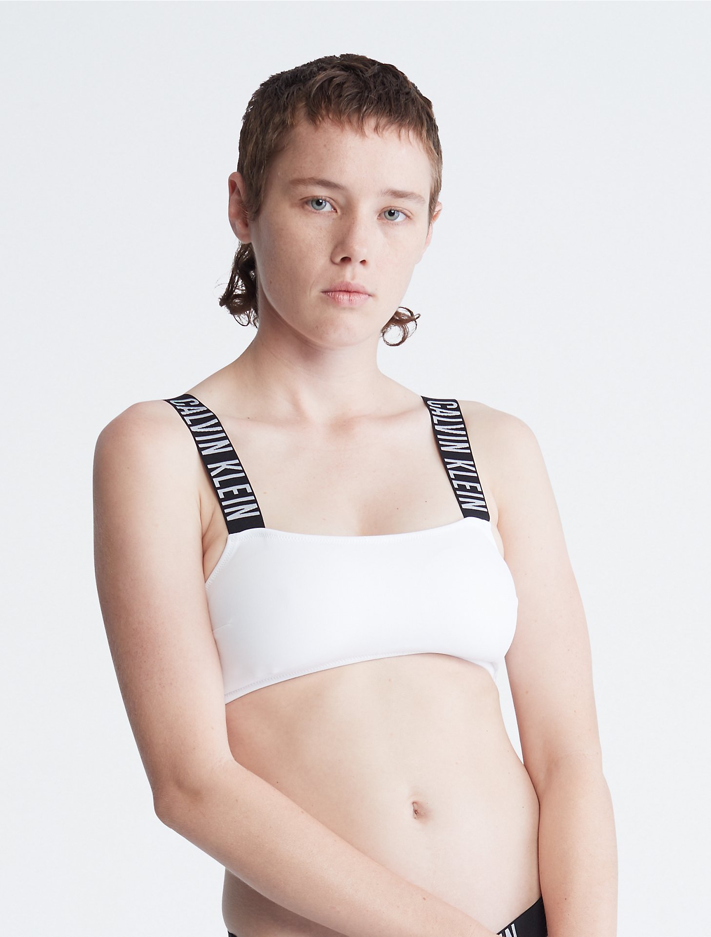 Melodrama emoción basura Intense Power Bandeau Bikini Top | Calvin Klein® Canada