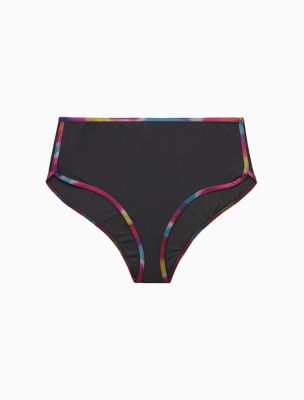 Pride Plus Size High Waist Bikini Bottom