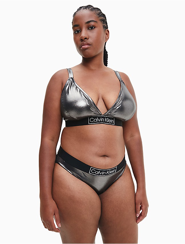 Cosmo Underwire Top & Slide Thong Bottom Bikini (Plus Sizes Available)