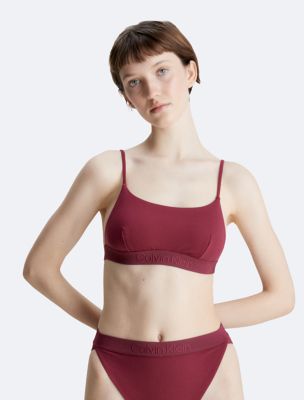 Core Tonal Bralette Bikini Top Calvin Klein