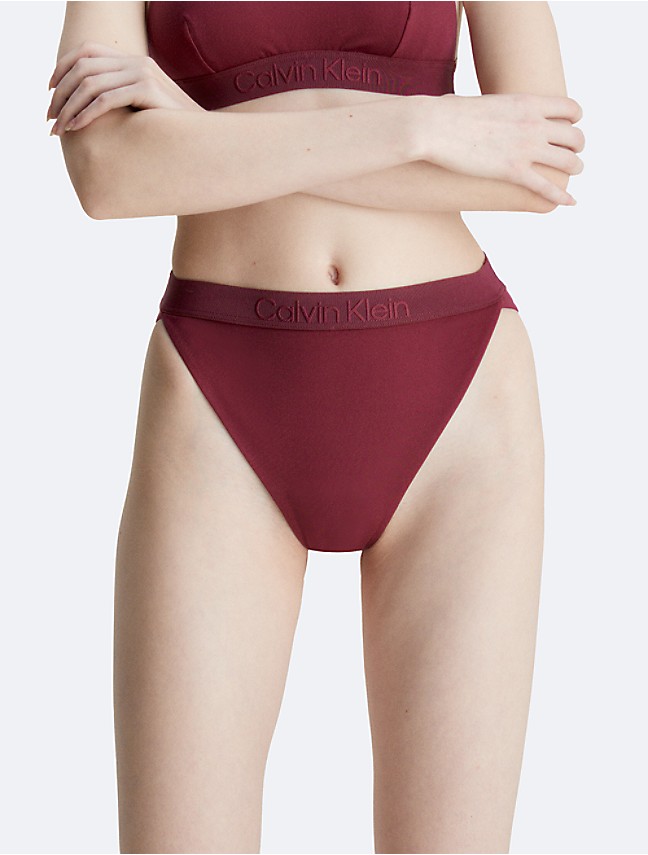 CALVIN KLEIN Pure Ribbed Cheeky Hipster QF6444-100 – COLETTE MALL