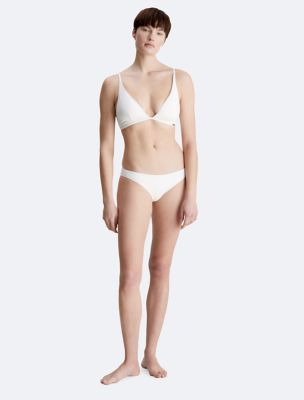 Sous-vêtements femme Calvin Klein Intimates collection structure coton  bikinis c