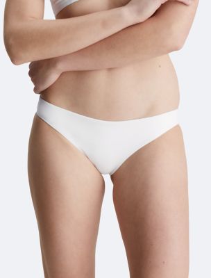 Calvin Klein High waist bikini bottoms CK BLACK STRUCTURED in beige