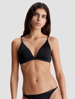 Brand New with Tags] Calvin Klein Bralette-Style Bikini Top and